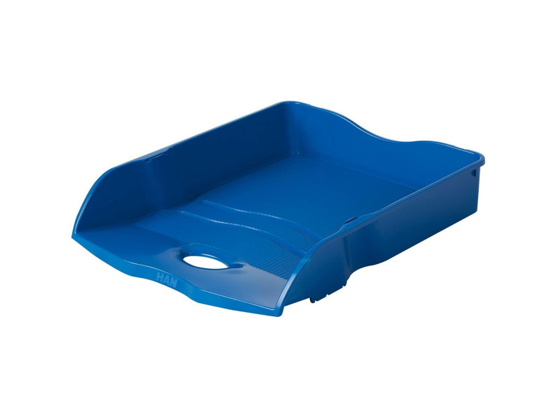 HAN Corbeille à courrier Re-LOOP, A4, plastique éco, bleu