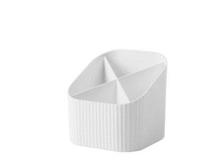 HAN Multipot à crayons Re-X-LOOP, plastique éco, blanc