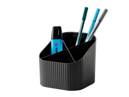 HAN Multipot à crayons Re-X-LOOP, plastique éco, noir