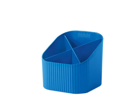 HAN Multipot à crayons Re-X-LOOP, plastique éco, bleu