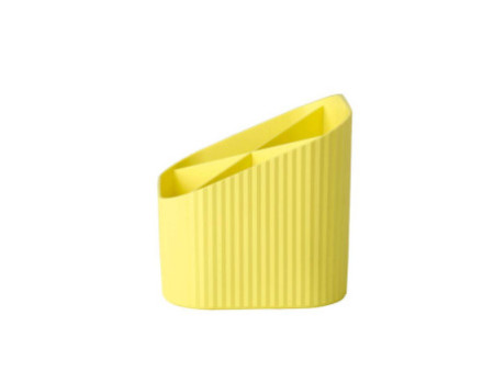 HAN Multipot à crayons Re-X-LOOP, plastique éco, jaune