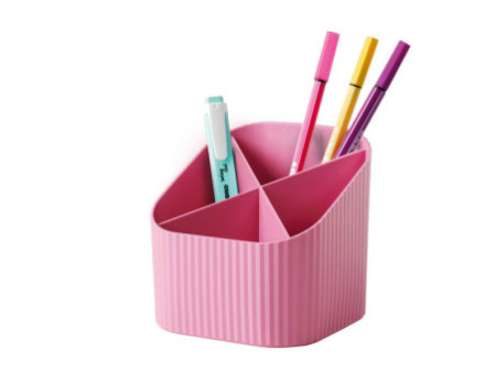 HAN Multipot à crayons Re-X-LOOP, plastique éco, rose