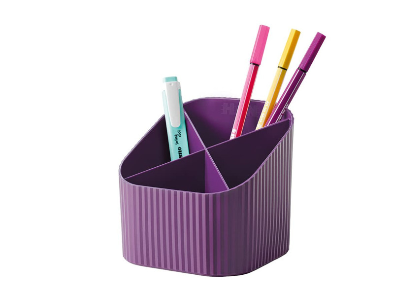 HAN Multipot à crayons Re-X-LOOP, plastique éco, violet