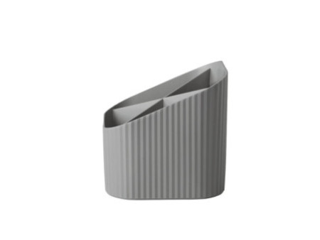 HAN Multipot à crayons Re-X-LOOP, plastique éco, gris foncé