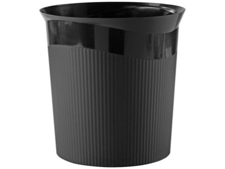 HAN Corbeille à papier Re-LOOP, 13 litres, noir