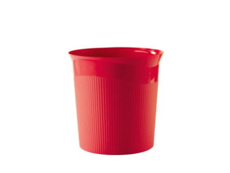 HAN Corbeille à papier Re-LOOP, 13 litres, rouge