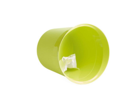 HAN Corbeille à papier Re-LOOP, 13 litres, vert citron