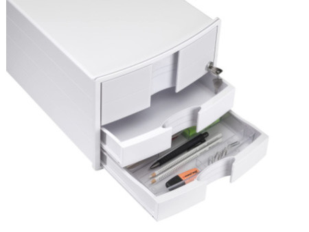 HAN Module de classement IMPULS, 3 tiroirs, blanc