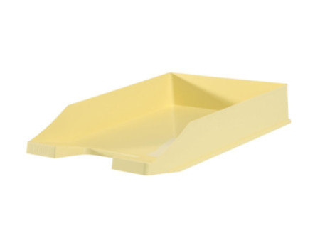 HAN Corbeille à courrier KLASSIK, polystyrène, jaune pastel