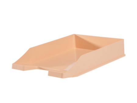 HAN Corbeille à courrier KLASSIK, polystyrène, orange pastel