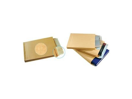 GPV Pochettes à soufflets, 24, 260 x 330 mm, kraft armé