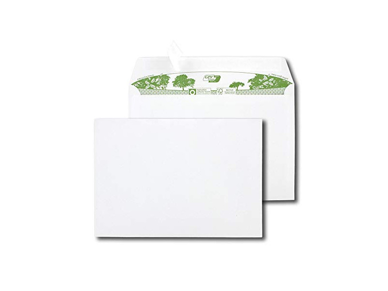 GPV Enveloppes 'ERApure' C5 162 x 229 mm, sans fenêtre
