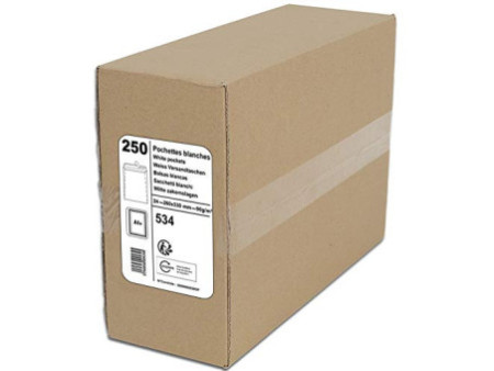 GPV Pochettes d'expédition ECO, 24, 260 x 330 mm, blanc