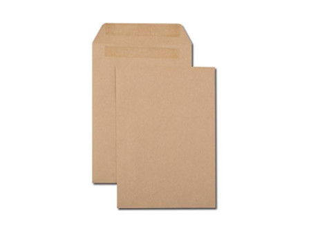 GPV Pochettes d'expédition ECO, C5, 162 x 229 mm, kraft brun
