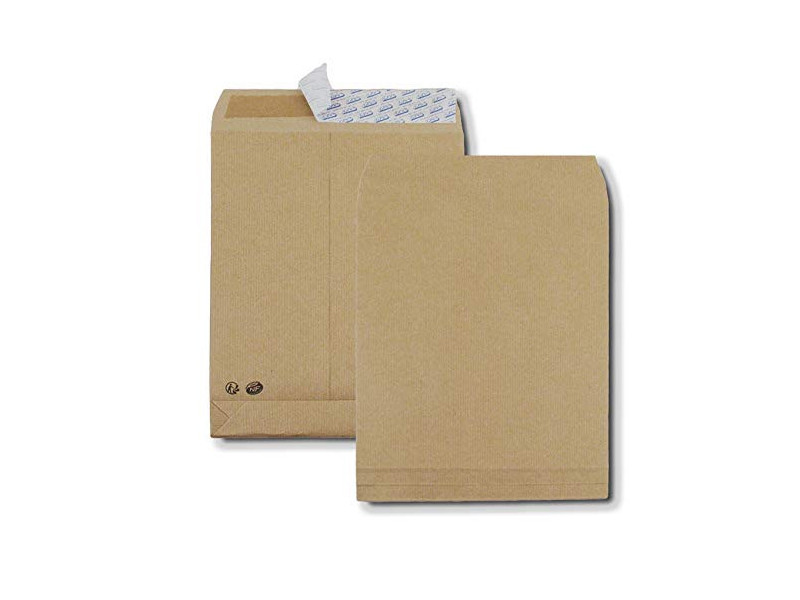 GPV Pochettes à soufflets, C4, 229 x 324 mm, kraft brun