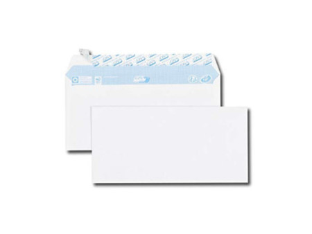 GPV Enveloppes, DL, 110 x 220 mm, sans fenêtre, blanc