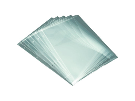 Alassio Pochettes de rechange pour classeur à anneaux, A4