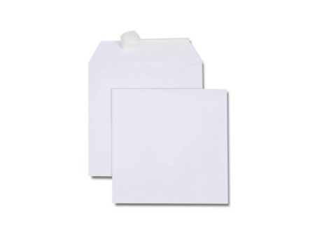 GPV Enveloppes, 220 x 220 mm, sans fenêtre, blanc