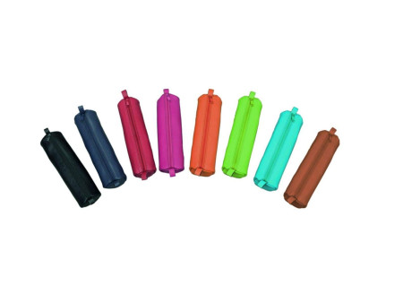 Alassio Trousse, en cuir, rouge
