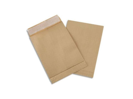 GPV Pochettes à soufflets, C4, 229 x 324 mm, kraft armé