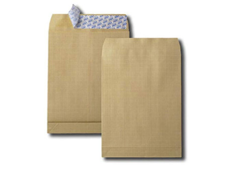 GPV Pochettes à soufflets, 24, 260 x 330 mm, kraft armé
