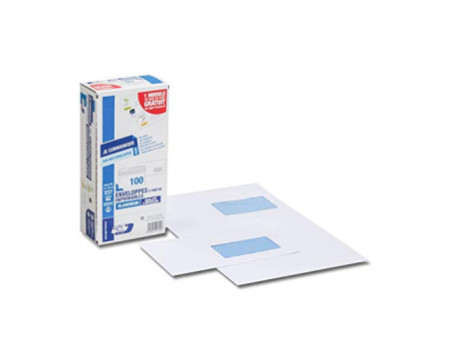 GPV Enveloppes Premier Numérique, 110 x 220 mm, à fenêtre