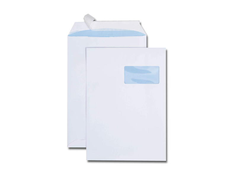 GPV Pochettes Premier Numérique, C4, à fenêtre, blanc