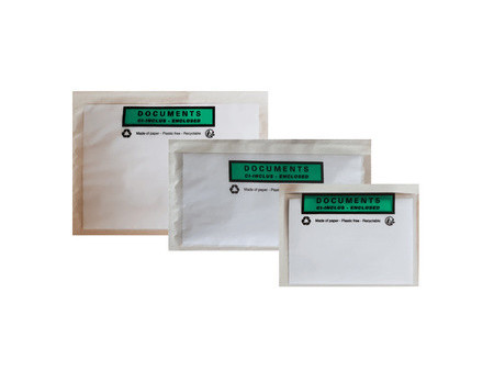 GPV Pochettes porte-documents en papier, (L)120 x (P)162 mm