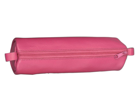 Alassio Trousse, en cuir, rose