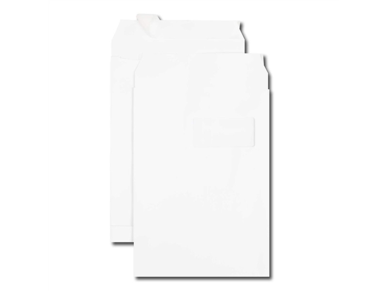 GPV Pochettes à soufflets, C4, 229 x 324 mm, avec fenêtre