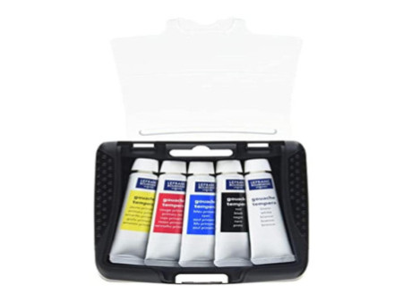 LEFRANC BOURGEOIS Gouache en tube, 10 ml, étui de 5 tubes