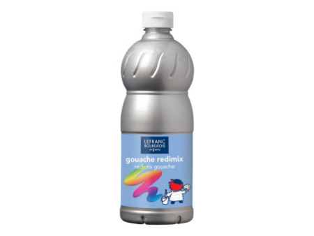 LEFRANC BOURGEOIS Gouache liquide 1.000 ml, argent