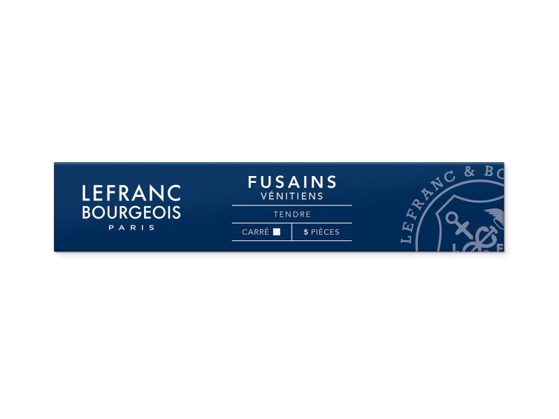 LEFRANC BOURGEOIS Fusains 'Vénitiens', étui de 5, anguleux