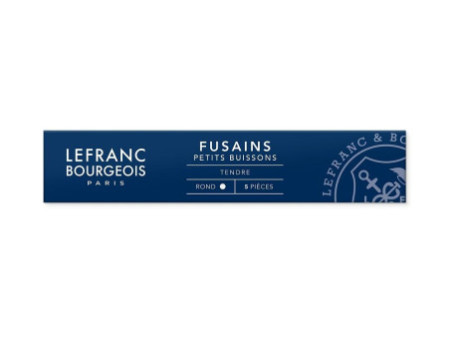 LEFRANC BOURGEOIS Fusain 'Petit Buisson', étui de 5, rond