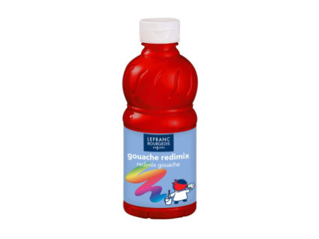 LEFRANC BOURGEOIS Gouache liquide 250 ml, rouge primaire