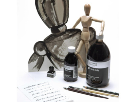 LEFRANC BOURGEOIS Encre de Chine Nan-King, 14 ml, noir