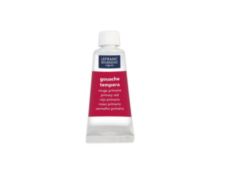 LEFRANC BOURGEOIS Gouache en tube 20 ml, rouge primaire