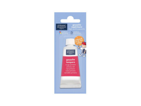 LEFRANC BOURGEOIS Gouache en tube 20 ml, rouge primaire