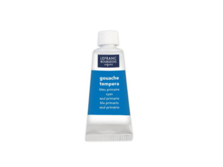 LEFRANC BOURGEOIS Gouache en tube 20 ml, bleu primaire