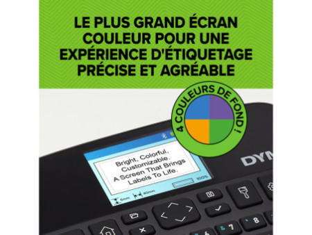 DYMO Etiqueteuse 'LabelManager 640 CB', AZERTY, en coffret