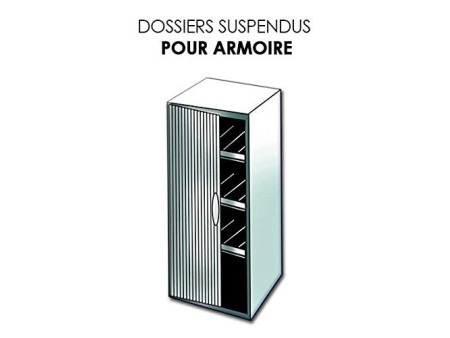 ELBA l'oblique Dossiers suspendus POLYPRO V Ultimate, rouge