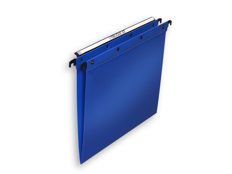 ELBA l'oblique Dossiers suspendus Polypro H Ultimate, bleu