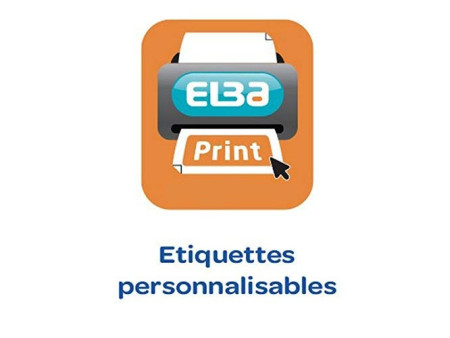 ELBA l'oblique Dossiers suspendus Polypro Ultimate, bleu