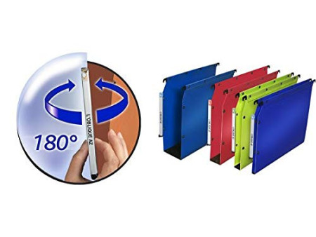 ELBA l'oblique Dossiers suspendus POLYPRO V Ultimate, vert
