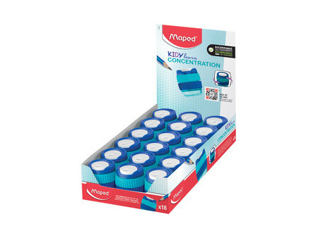 Maped Taille-crayons KIDY learn CONCENTRATION, présentoir
