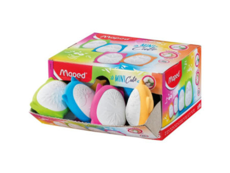 Maped Gomme en plastique SQUEEZE MINI CUTE, présentoir de 16