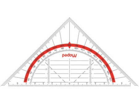 Maped Equerre géométrique Geo-Flex, hypoténuse: 160 mm