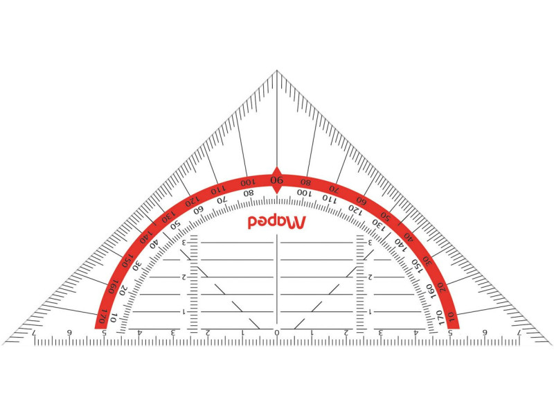 Maped Equerre géométrique Geo-Flex, hypoténuse: 160 mm