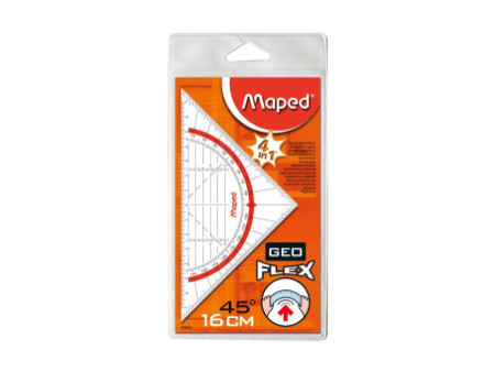 Maped Equerre géométrique Geo-Flex, hypoténuse: 160 mm