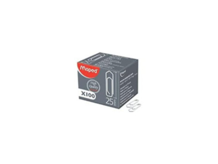 Maped Attache-lettres, galvanisées, 32 mm, grand paquet